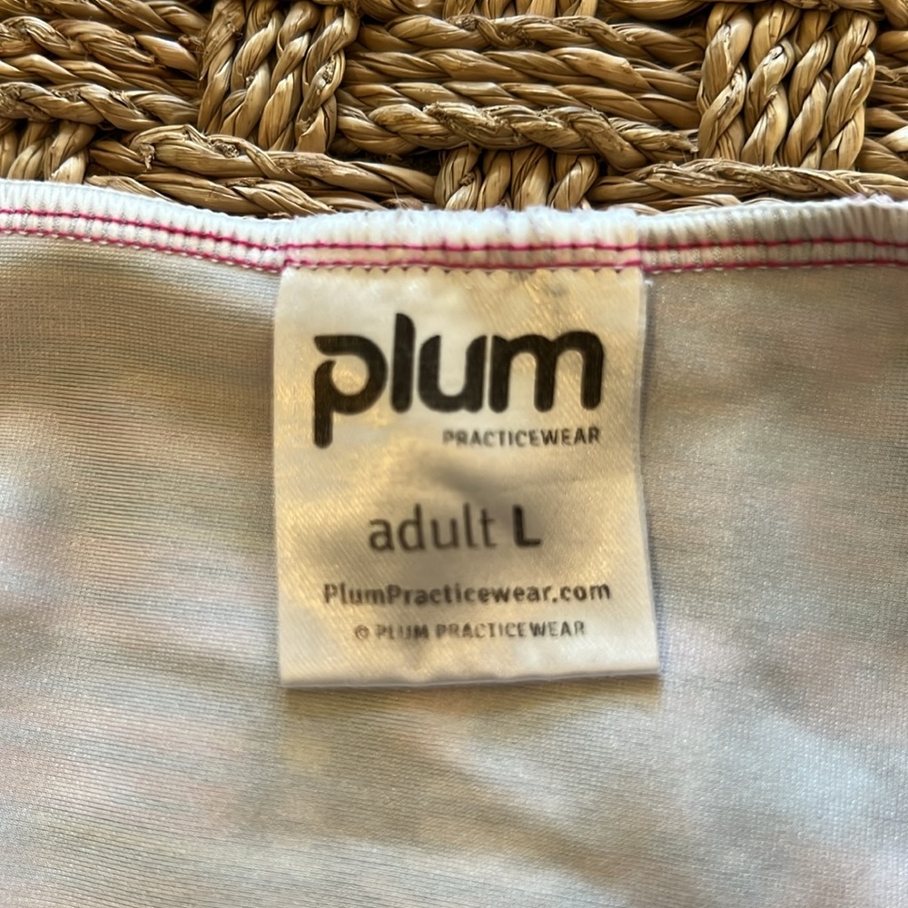 Plum Practicewear Mesh Leotard View 4